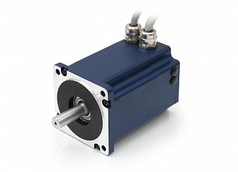 BLDC motors with integrated controller and IP65