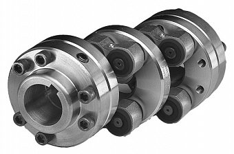 Schmidt coupling for misaligned shafts